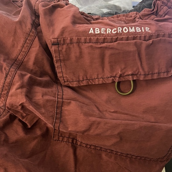 Abercrombie & Fitch Pants - Abercrombie Utility pants with embroidered patch on bottom of the leg size small